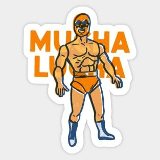 Mucha Lucha Sticker